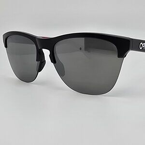 Oakley OO9374-3263 Frogskins Lite Ignite Fade Frame Prizm Black Lens Sunglasses